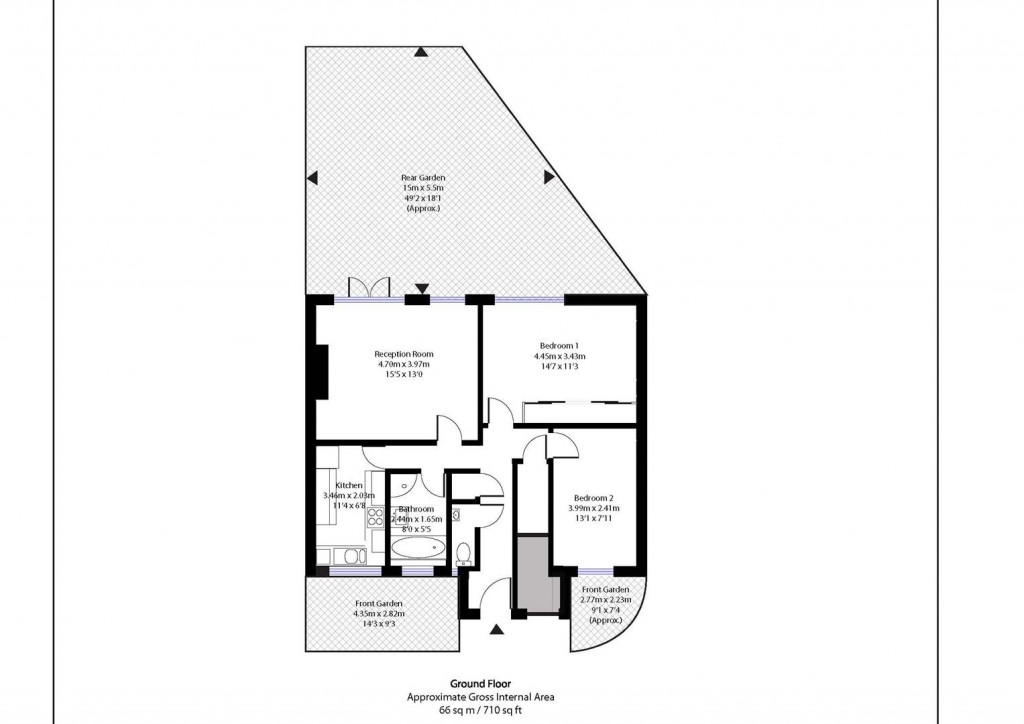 Floorplans For The Bartons, Elstree, Elstree