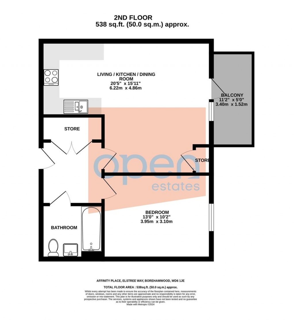 Floorplans For Elstree Way, Borehamwood