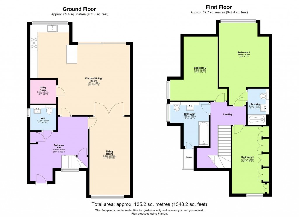 Floorplans For Marlborough Drive, Bushey